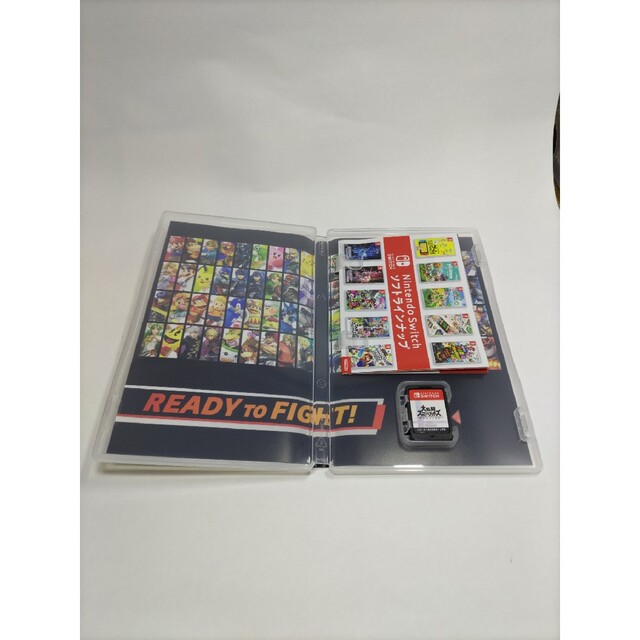 新品Nintendo Switch本体 中古スマブラ 新品ワイヤレスホリパッド付の