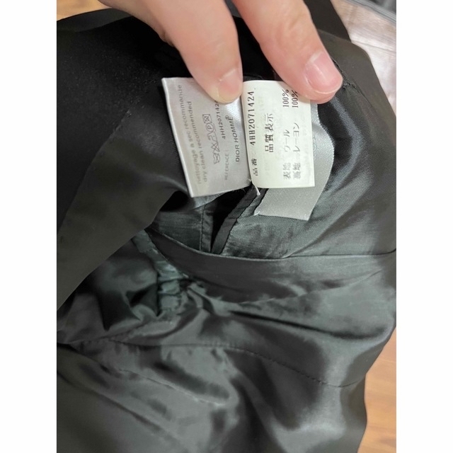 DIOR HOMME(ディオールオム)のDIOR HOMME タキシード　スモーキングスーツ　エディ期 メンズのスーツ(セットアップ)の商品写真