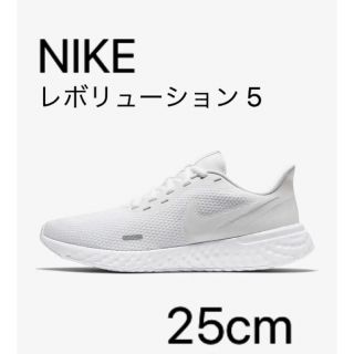 ナイキ(NIKE)のNIKE レボリューション5 25cm(スニーカー)