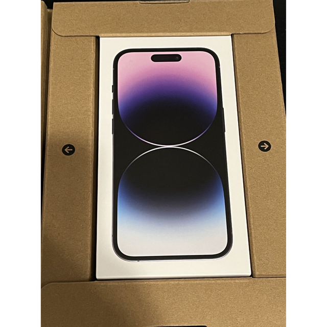 人気定番の iPhone 14 Pro 128GB ディープパープル SIMフリー