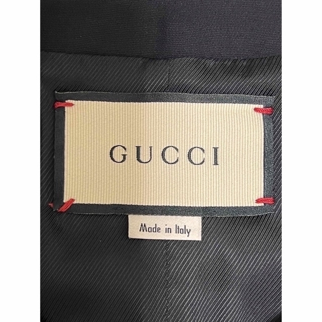 Gucci(グッチ)のグッチ ノースリーブ ドレス ワンピース ダブルGG ブラック イタリア製38 メンズのトップス(ベスト)の商品写真