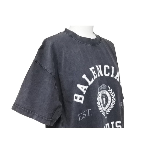 Balenciaga - BALENCIAGA バレンシアガ 1917 Tシャツ ミディアムフィット 612965 コットン ウォッシュドブラック XS 美品 中古 49153の通販 by warashibe_casanova's shop｜バレンシアガならラクマ