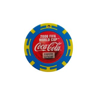 コカコーラ(コカ・コーラ)の2006 FIFA ワールドカップ コカコーラチップ サッカー 記念 スポーツ(記念品/関連グッズ)