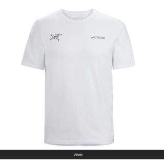 アークテリクス(ARC'TERYX)のCaptiveSplit アークテリクス キャプティブ スプリット M ホワイト(Tシャツ/カットソー(半袖/袖なし))