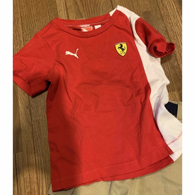 Ferrari(フェラーリ)のフェラーリ×プーマ　Tシャツ　3T キッズ/ベビー/マタニティのキッズ服男の子用(90cm~)(Tシャツ/カットソー)の商品写真