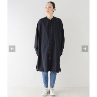 アーメン(ARMEN)の【ARMEN/アーメン】BANDED COLLAR LONG SHIRT(シャツ/ブラウス(長袖/七分))