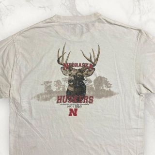 GWH Columbia コロンビア　アニマル　NEBRASKA　鹿 Tシャツ(Tシャツ/カットソー(半袖/袖なし))