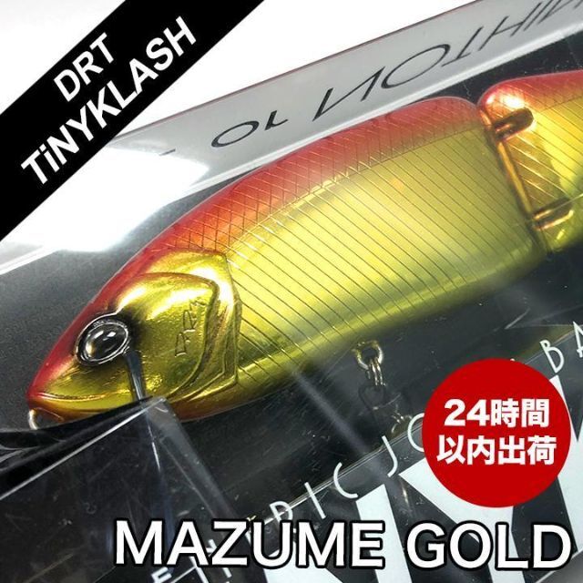 DRT タイニークラッシュ ワンノッカー one knock マズメゴールド-