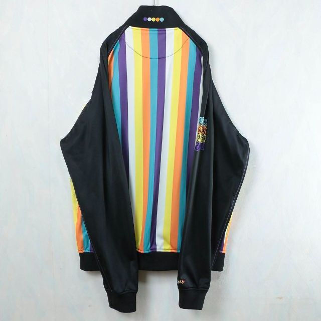 希少】COOGI トラックジャケット L ジャージ ストライプ 刺繍 入手困難-