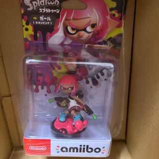 ニンテンドウ(任天堂)のamiibo アミーボ スプラトゥーン ガール ネオンピンク(ゲームキャラクター)