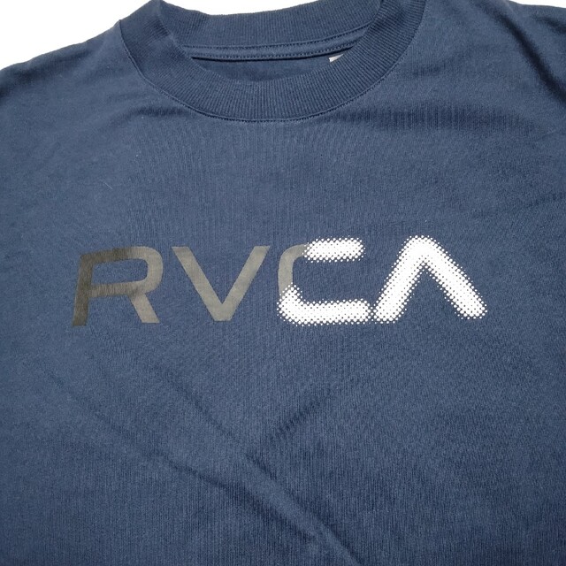 RVCA(ルーカ)のさえ 様RVCA 半袖Tシャツ ネイビー Sサイズ メンズのトップス(Tシャツ/カットソー(半袖/袖なし))の商品写真