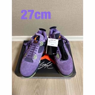 ナイキ(NIKE)のNike WMNS Air Jordan 4 "Canyon Purple"(スニーカー)