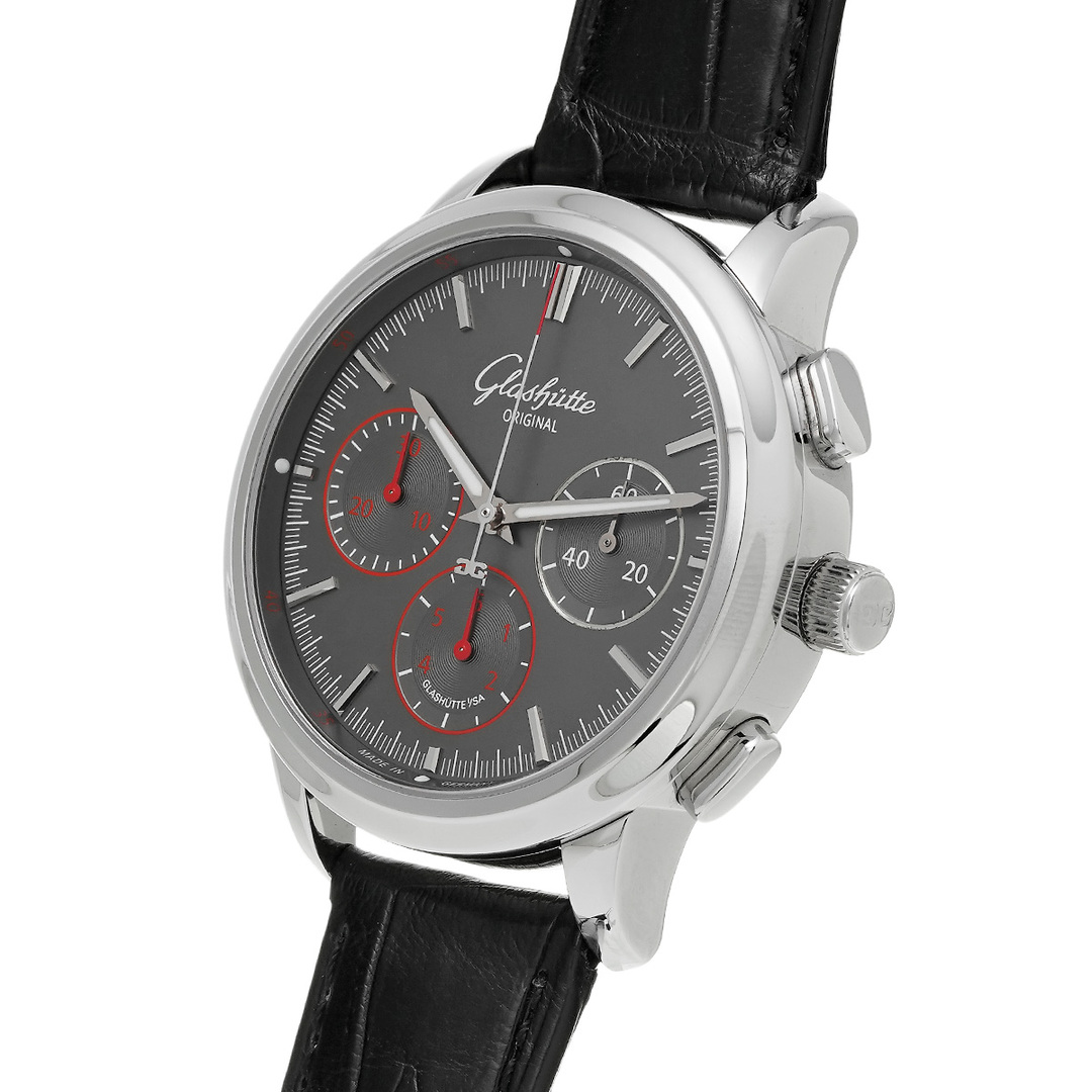 グラスヒュッテ オリジナル GLASHUTTE ORIGINAL 1-39-31-42-42-04 グレー メンズ 腕時計