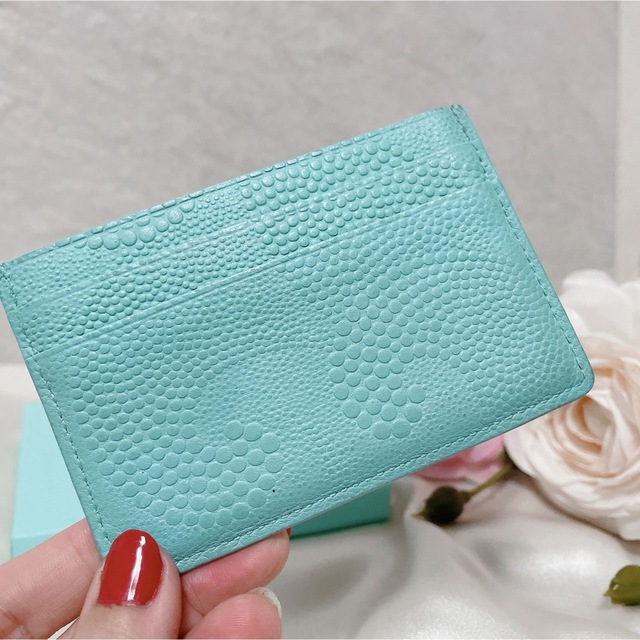 Tiffany\u0026Co. ティファニー　レザー　名刺入れ　カードケース