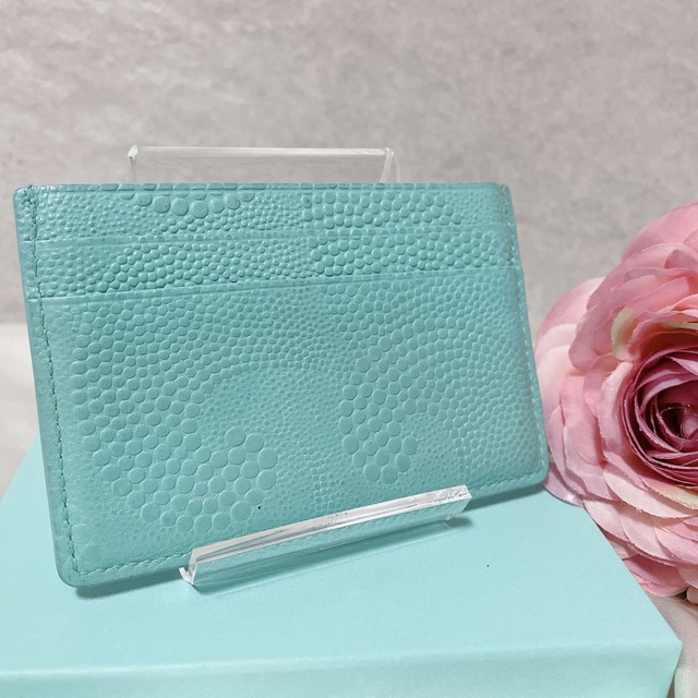 Tiffany\u0026Co. ティファニー　レザー　名刺入れ　カードケース