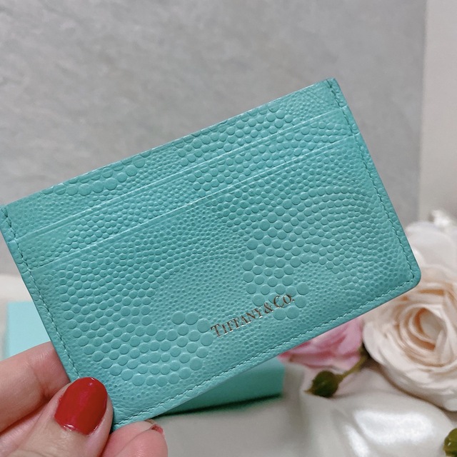 【超美品】TIFFANY&Co. ティファニー カードケース 名刺入れ