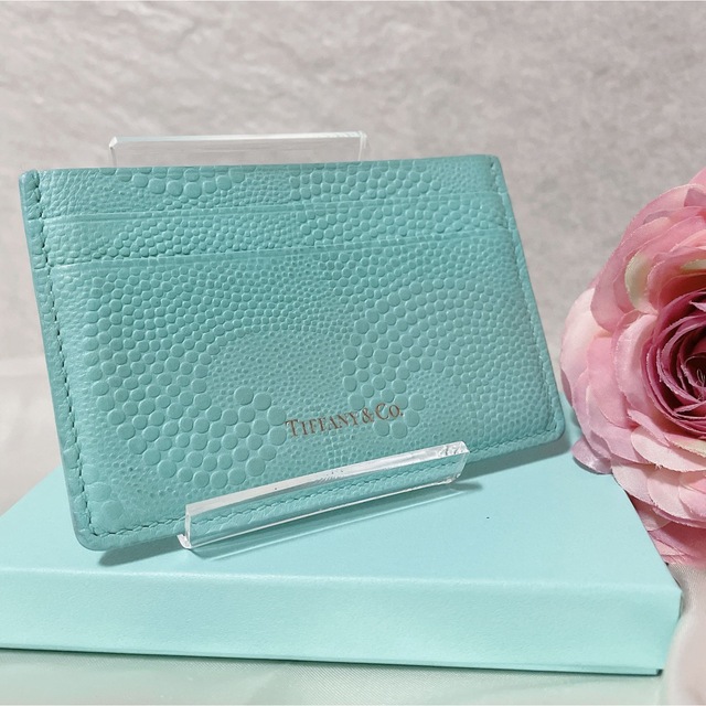 【超美品】TIFFANY&Co. ティファニー カードケース 名刺入れ