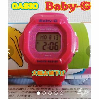 カシオ(CASIO)のBaby-G ピンク CASIO (腕時計)