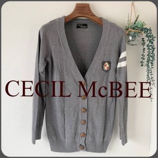 セシルマクビー(CECIL McBEE)のCECILMCBEE セシルマクビー　ニットカーディガン(カーディガン)