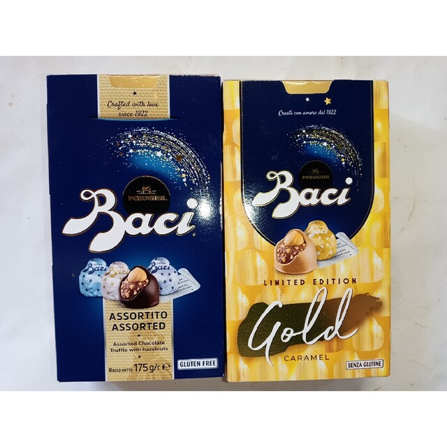 バッチ　Baci  チョコレート　アソート・ゴールドセット 食品/飲料/酒の食品(菓子/デザート)の商品写真