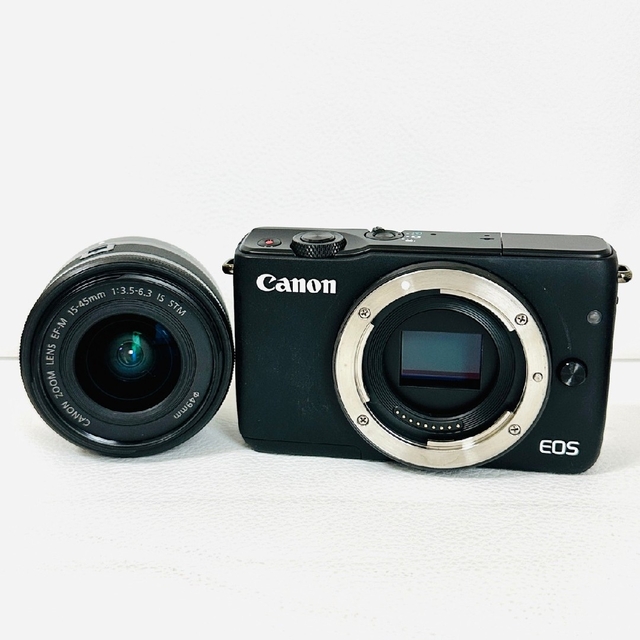 ✨Wi-Fi機能付✨自撮り可能✨Canon EOS M10 レンズキット | archive