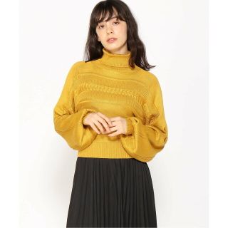 ゲス(GUESS)の【イエロー(A20J)】(W)Zayla Sweater(ニット/セーター)