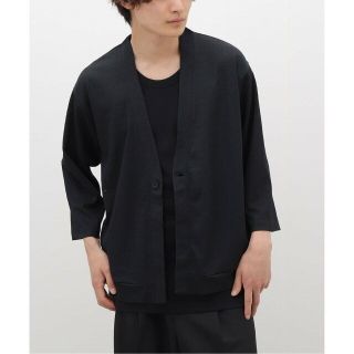 ベーセーストック(B.C STOCK)の【ネイビー】SHIRRING レースカーディガン(カーディガン)