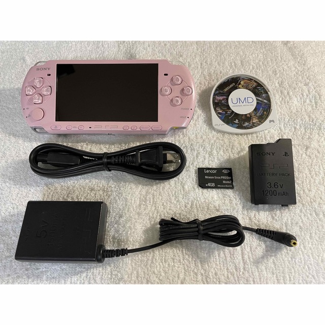 PSP-3000 ピンク うるさ 本体のみ PSP-3000 ピンク うるさ 本体のみ