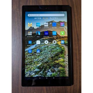 アンドロイド(ANDROID)のAmazon Fire HD 10 タブレット ブラック 32GB 第七世代(タブレット)