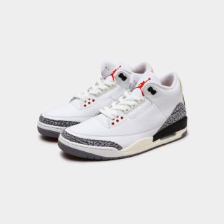 ナイキ(NIKE)のAIR JORDAN 3 RETRO “WHITE CEMENT”(スニーカー)