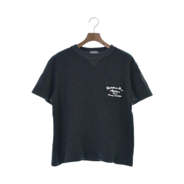 DIOR HOMME - Dior Homme Tシャツ・カットソー XXL 黒x白(ストライプ