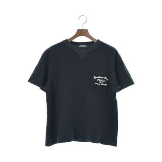 ディオールオム(DIOR HOMME)のDior Homme Tシャツ・カットソー XXL 黒x白(ストライプ) 【古着】【中古】(Tシャツ/カットソー(半袖/袖なし))