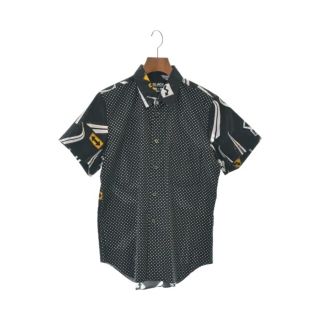 ブラックコムデギャルソン(BLACK COMME des GARCONS)のBLACK COMME des GARCONS カジュアルシャツ S 【古着】【中古】(シャツ/ブラウス(長袖/七分))