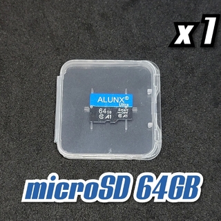 マイクロSD カード 64GB 1枚 microSD カード ALB64(その他)