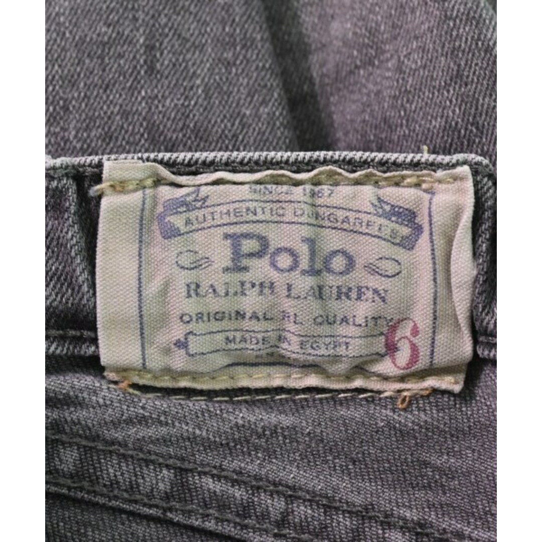 POLO RALPH LAUREN(ポロラルフローレン)のPolo Ralph Lauren パンツ（その他） 120 グレー(デニム) 【古着】【中古】 キッズ/ベビー/マタニティのキッズ服女の子用(90cm~)(パンツ/スパッツ)の商品写真