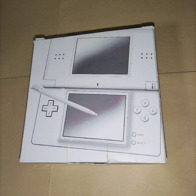 液晶美品 ニンテンドーDS Lite 本体 クリスタルホワイト