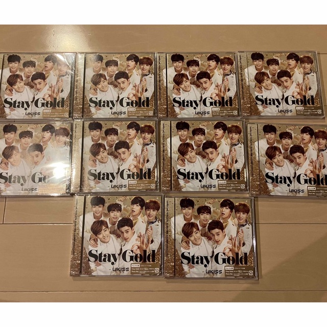 新品 未開封 U-KISS Stay Gold 10枚セット