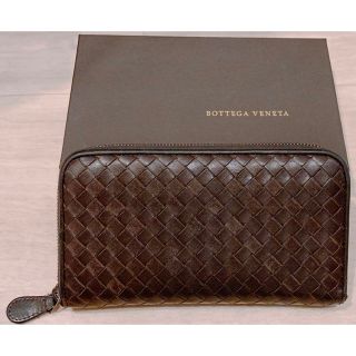 ボッテガヴェネタ(Bottega Veneta)のBOTTEGA VENETA 長財布 イントレチャート ラウンドファスナー(財布)