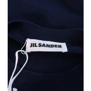 JIL SANDER ジルサンダー ニット・セーター 50(XL位) 紺x茶