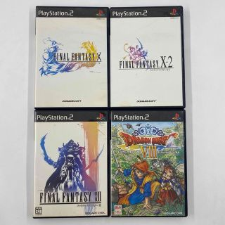 プレイステーション2(PlayStation2)のPS2　ファイナルファンタジー　ドラゴンクエスト　セット(家庭用ゲームソフト)