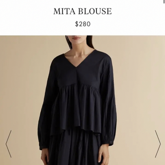 Merlette(マーレット)のmerlette mita blouse XS レディースのトップス(シャツ/ブラウス(長袖/七分))の商品写真