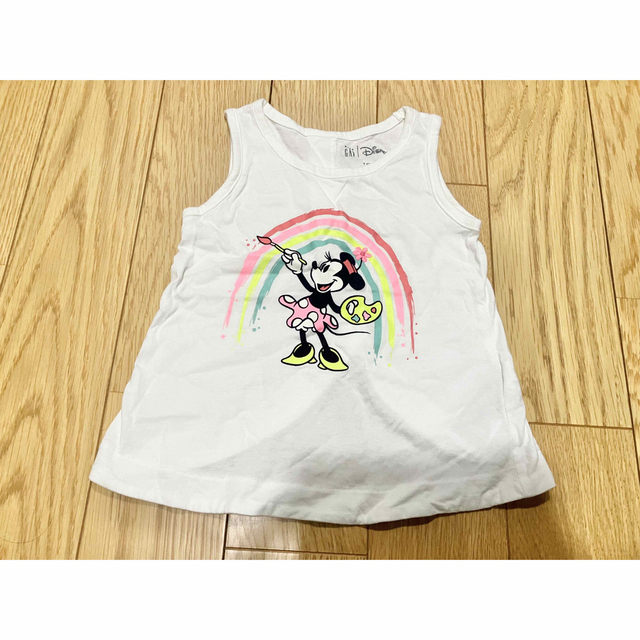 babyGAP ミニータンクトップ キッズ/ベビー/マタニティのキッズ服女の子用(90cm~)(Tシャツ/カットソー)の商品写真