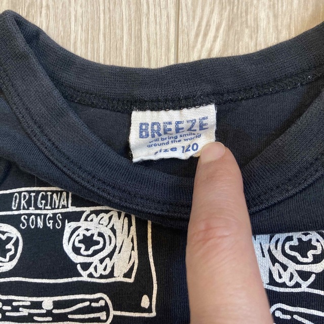 BREEZE(ブリーズ)のプリントTシャツ120 キッズ/ベビー/マタニティのキッズ服男の子用(90cm~)(Tシャツ/カットソー)の商品写真