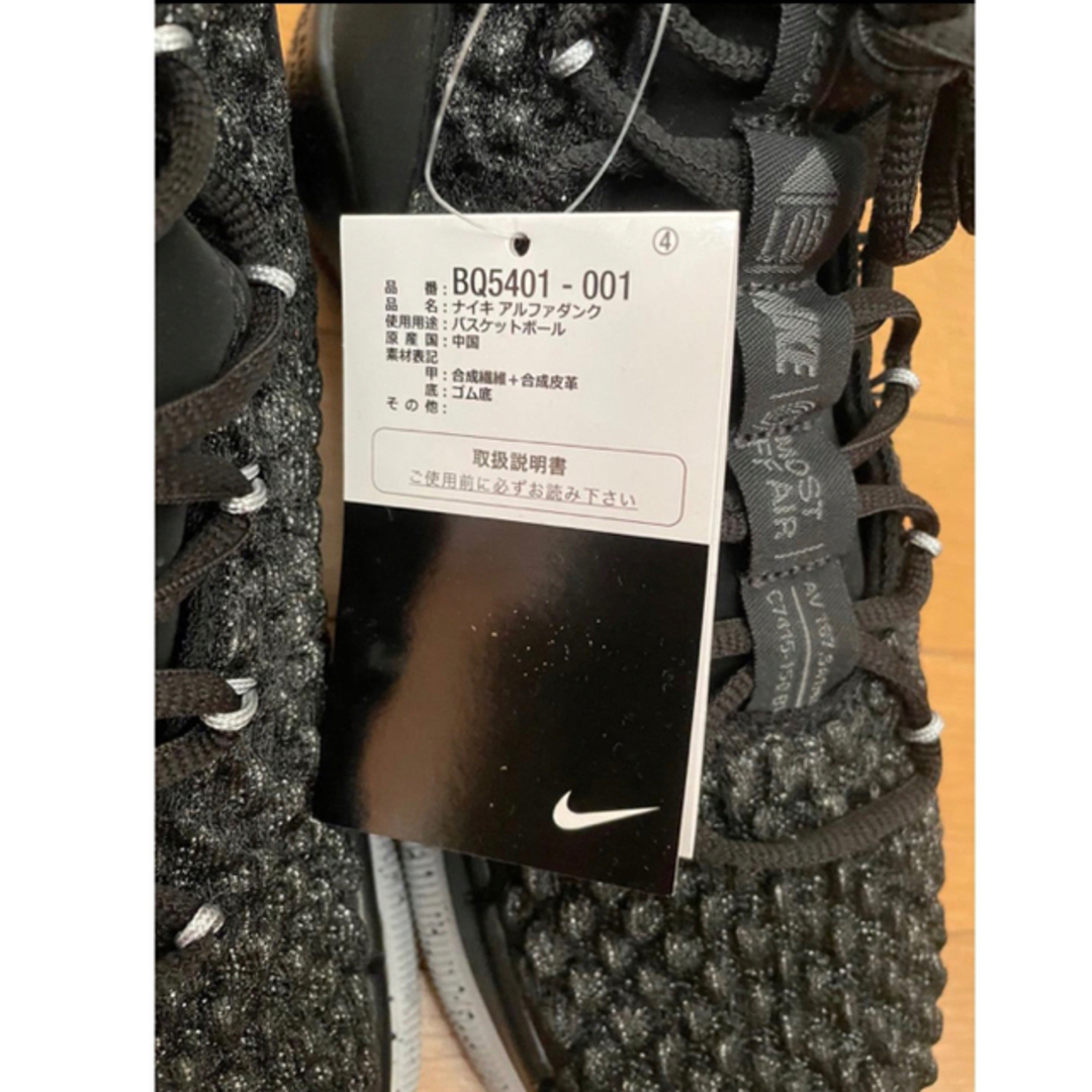 完売品】NIKE ALPHADUNK VOLTAGE BLACK【27.5】