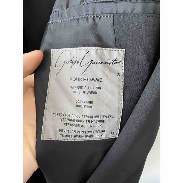 Yohji Yamamoto POUR HOMME(ヨウジヤマモトプールオム)のYohji Yamamoto pour Homme テーラードジャケット メンズのジャケット/アウター(テーラードジャケット)の商品写真