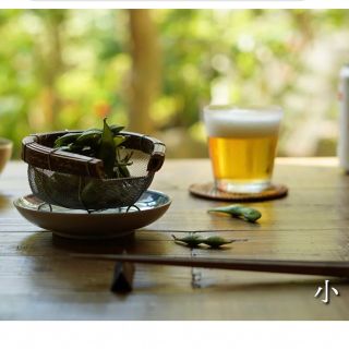 虎竹  水切りザル　小　片口ざる・万能ざる（高知・四万十）(調理道具/製菓道具)