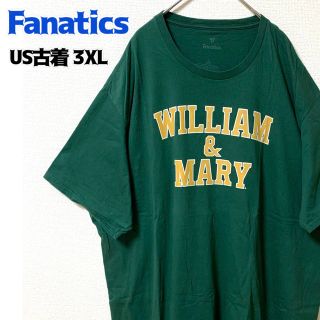 US古着 Fanatics 半袖Tシャツ カレッジ ウィリアム&メアリー大学 (Tシャツ/カットソー(半袖/袖なし))