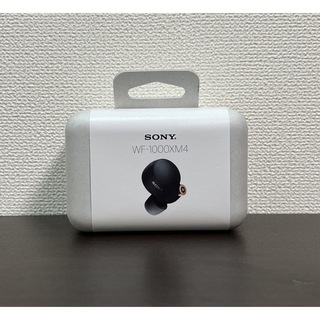 ソニー(SONY)のSONY WF-1000XM4 BM ブラック 新品未開封品(ヘッドフォン/イヤフォン)