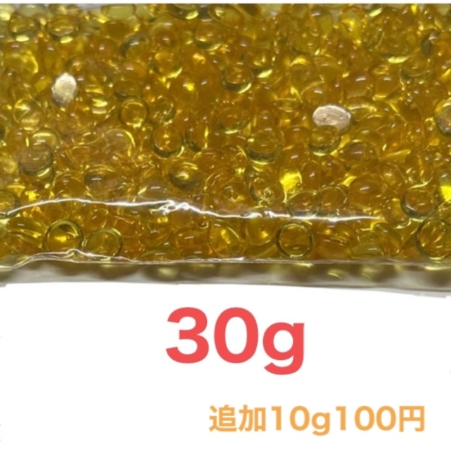 30g シーリングワックス 透明 粒 ハンドメイドの素材/材料(各種パーツ)の商品写真