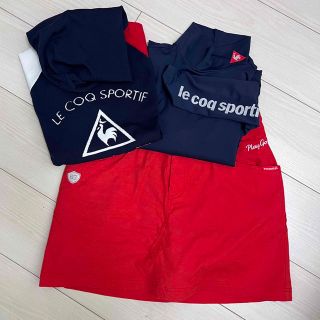 ルコックスポルティフ(le coq sportif)のルコック ゴルフウェア 3点セット(ウエア)